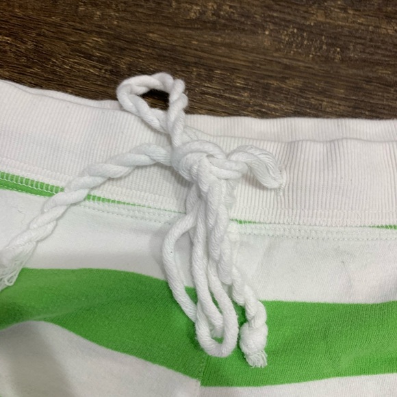 Pink Victoria Secrets Striped Terry Cloth Shorts - Picture 5 of 7